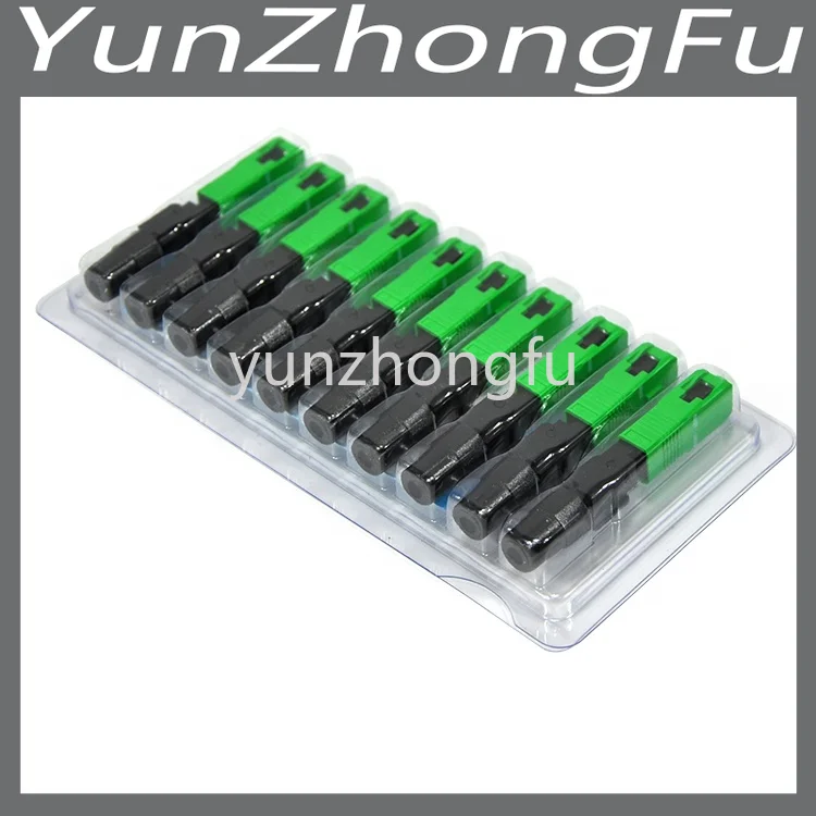 Fast Optical Connector Sc/apc Sc/upc Fast Connector Conector Green Optical Fibers