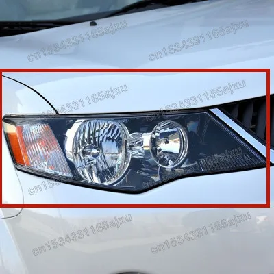 

Накладка на фару, лампа, дневной свет, лампа-абажур, накладка на фару, стекло для объектива для Mitsubishi Outlander 2007 2008 2009 H