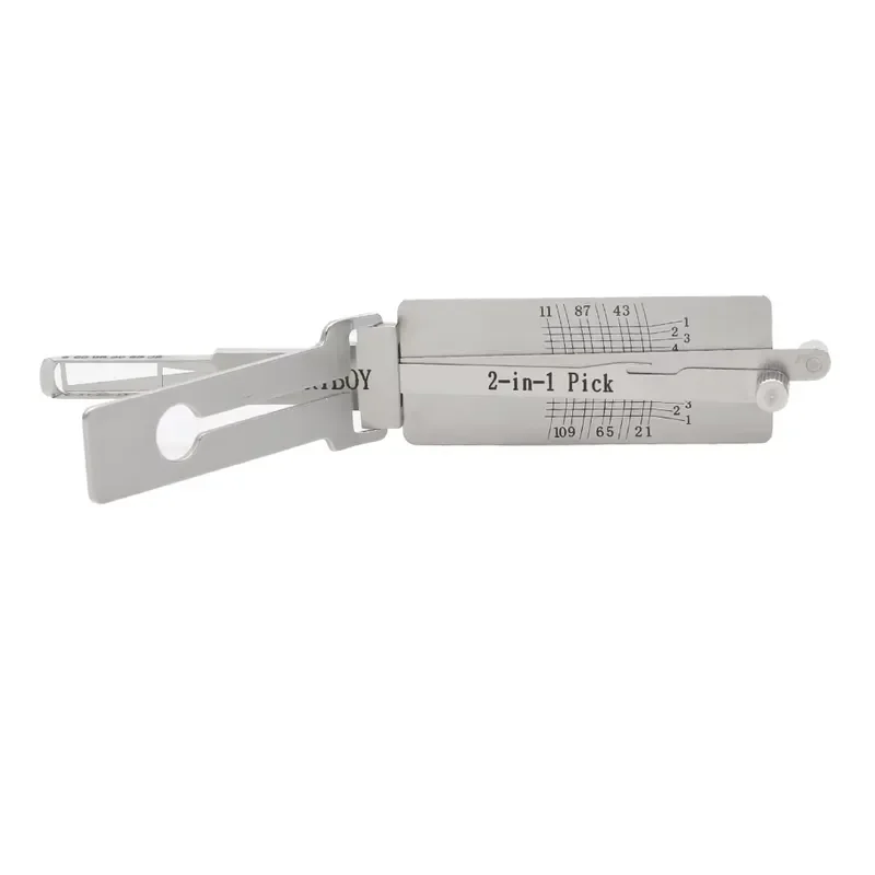 Фото Инструменты Lishi CRY1 SS206 2-в-1 для вскрытия замков, отмычка для Таиланда, профессиональный ручной инструмент для открывания дверных замков CARRYBOY №4