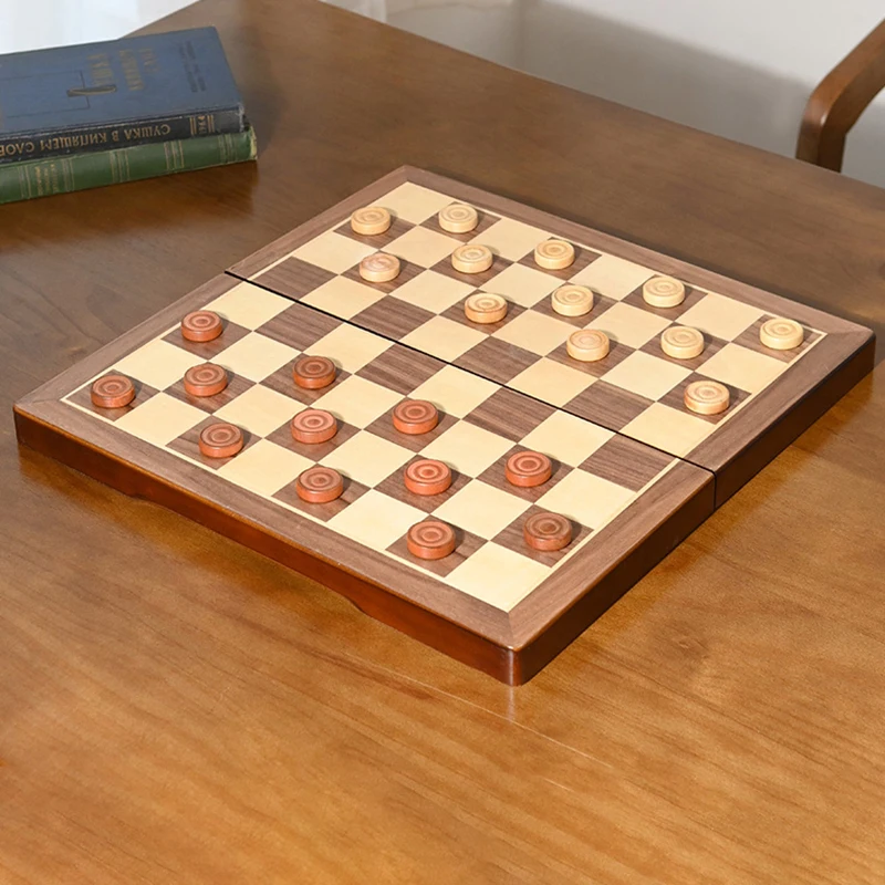 

Magnetic Chess Game Wood Luxury Chess Board Folding Professional Family Game Board Game Large Xadrez Tabuleiro Jogo Chess Game