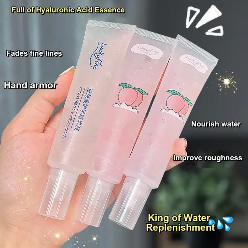 

Hyaluronic Acid Hand Cream Serum Moisturizing Anti-dry Whitening Nourishing Anti-Aging Anti Chapping Beauty Skin Hands Care 40ml