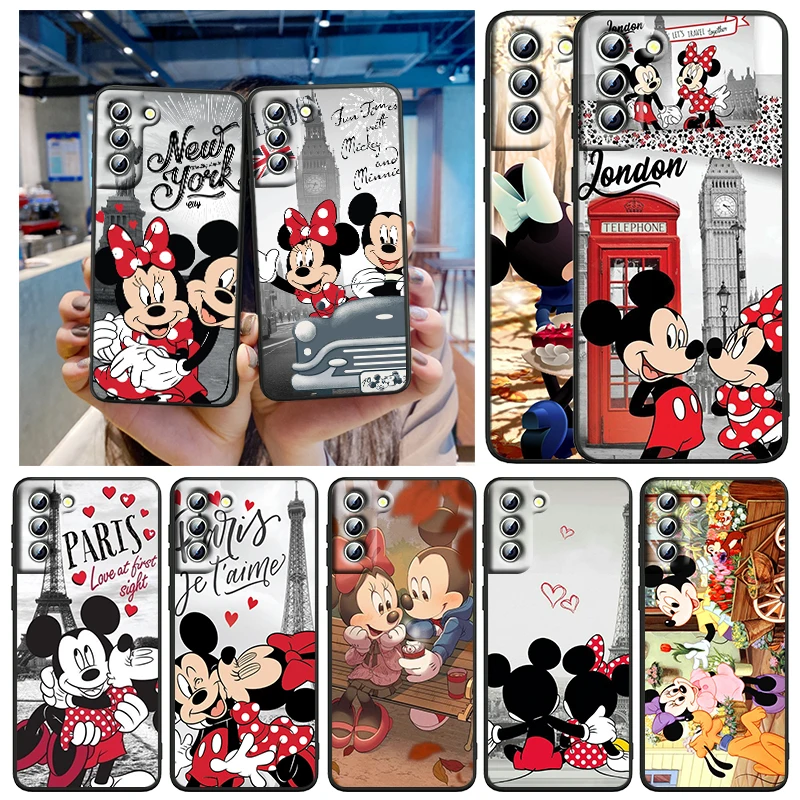 

Mickey Minne Have Fun Phone Case For Samsung Galaxy S23 S22 S21 S20 FE S10 S10E S9 Plus Ultra Pro Lite 5G Black Cover