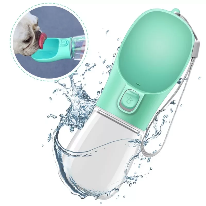

Portable Water Bottle For Dogs Puppy Drinking Bottle Travel Pet Drinker Leakproof Dog Bowl Food Containers Dog Accessories