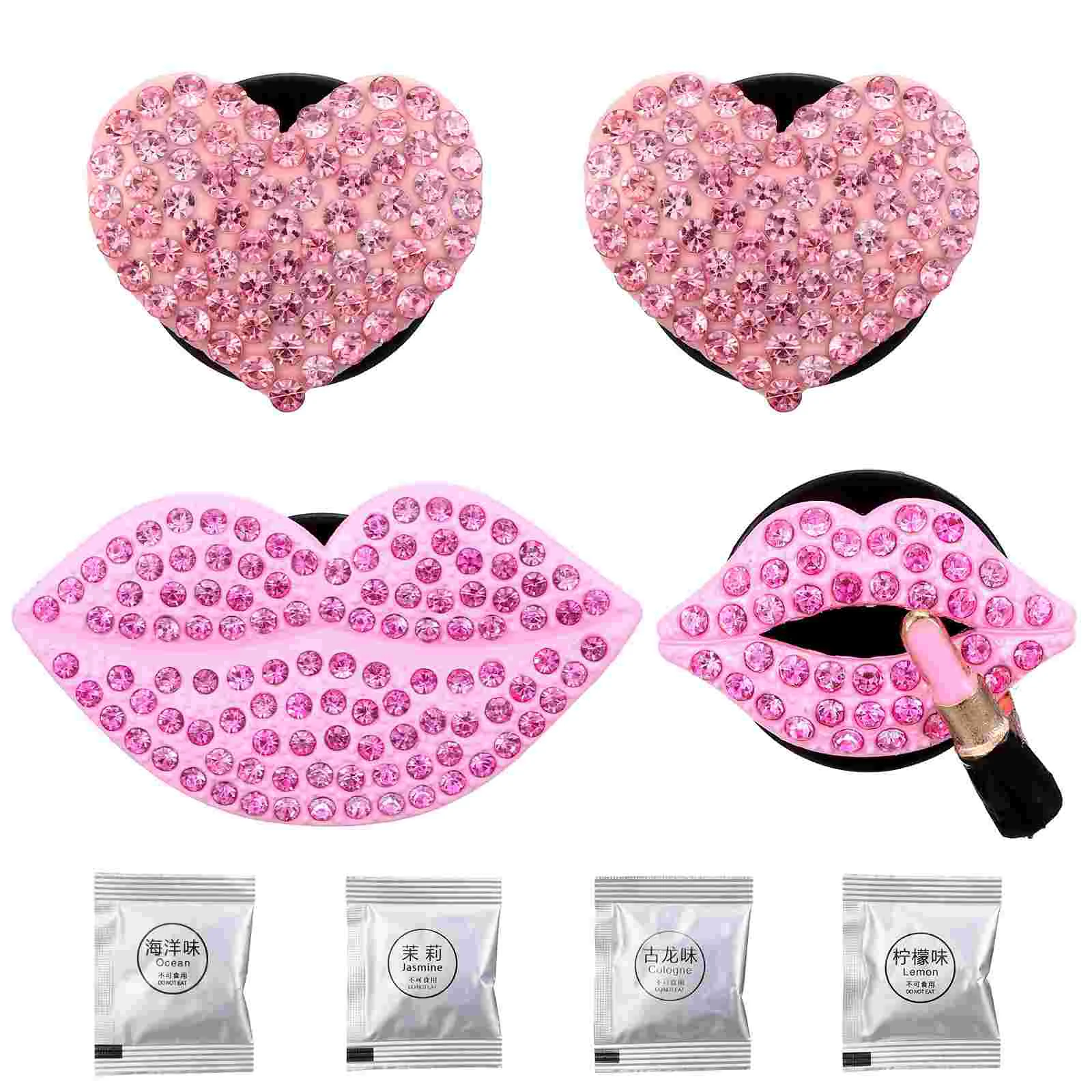 4 шт. декоративный зажим для ароматерапии автомобильного кондиционера