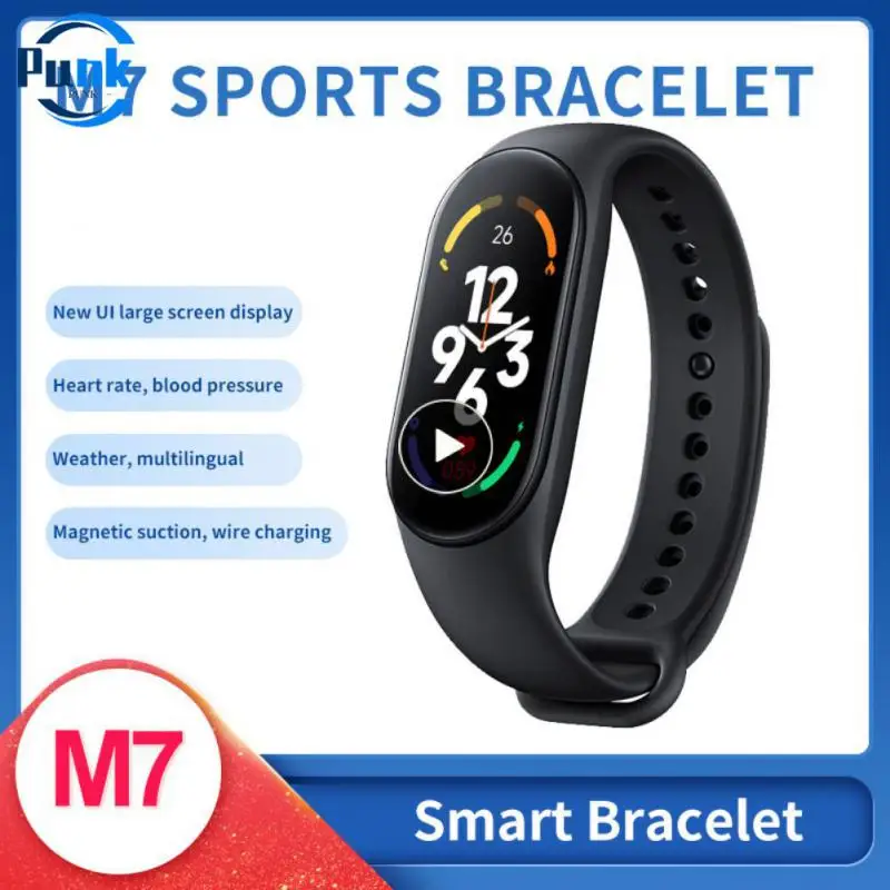 

Fitness Tracker Smartwatch Blood Pressure Sport Wrist Watches Children Heart Rate Smart Bracelet For Mi Band 7 Smartband Fashion