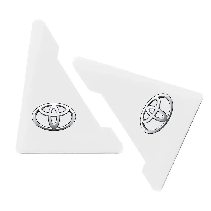 

2 шт., силиконовая дверная угловая крышка, бампер, противоударные наклейки против царапин для Toyota Corolla Camry RAV4 Yaris Avensis, аксессуары