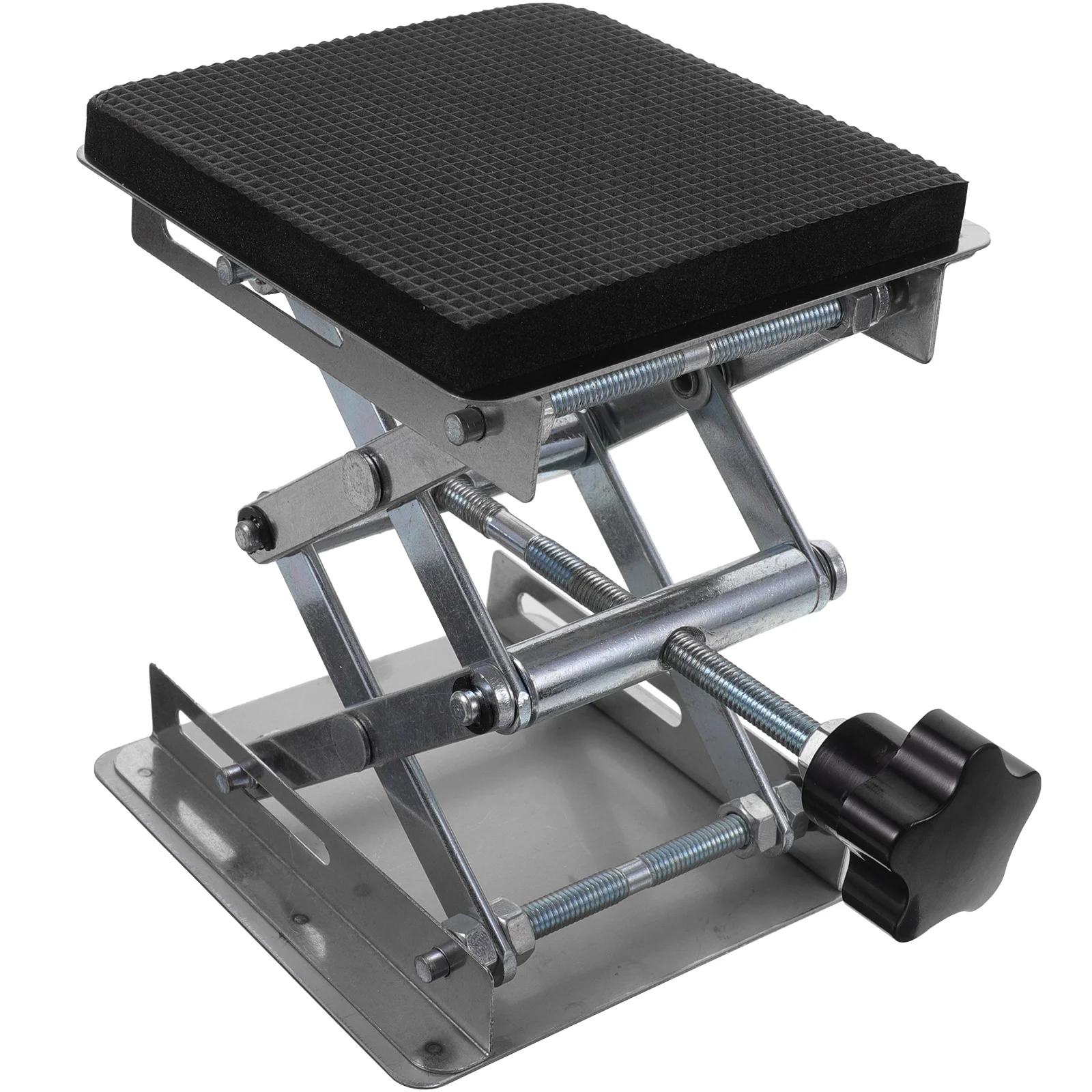 

Scissor Platform Adjustable Base Lift Jack Stand Lifting Stainless Steel Laboratory Car