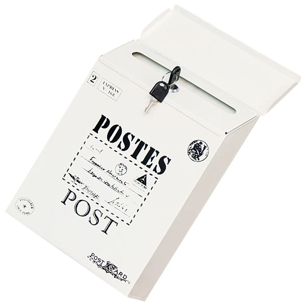 

Mailbox Vintage Letter Box Iron Retro Vintage Letter Box Mail Box For Garden