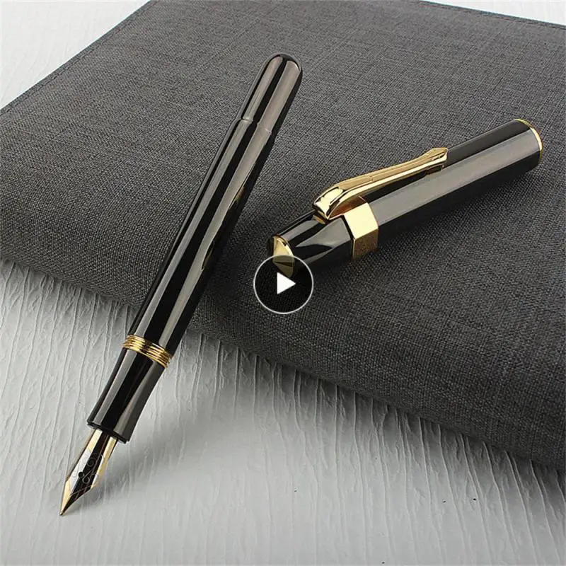 

Writing Pen 1.0 Elbow Art Comfortable Grip Short Pen Bright Tip (0.7mm) Uniform Ink Output Art Pen Writing Instrument Pocket Pen