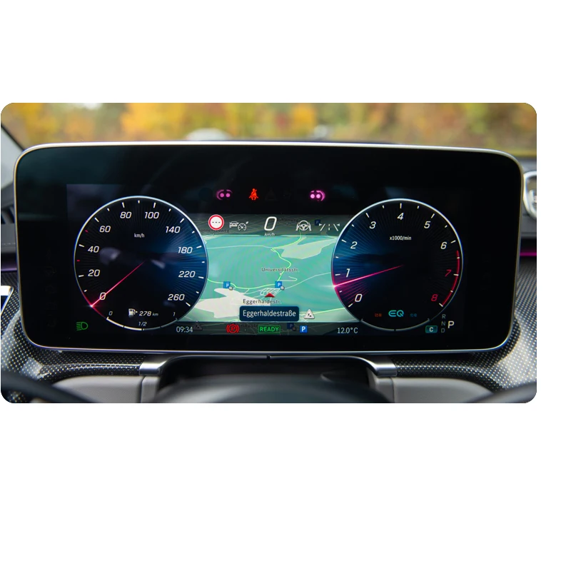 Для Mercedes Benz S-Class W223 2023 12 8 дюйма сенсорный экран Закаленное стекло Защитная пленка