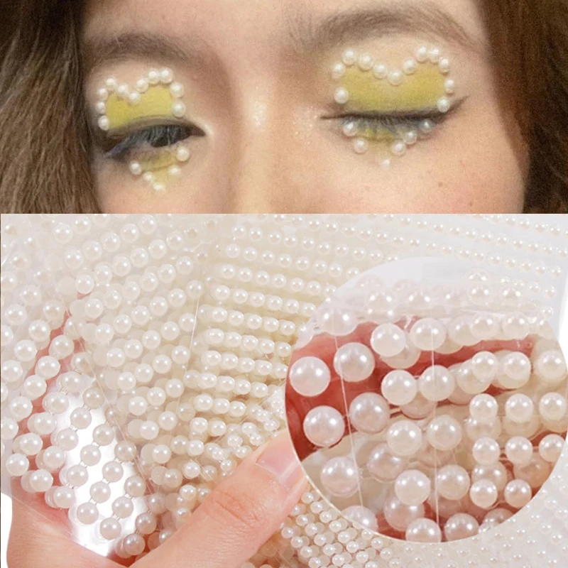 

3D глаза, лицо, фотосессия, татуировка, самоклеящаяся, красота, белая жемчужина, фотосессия, фестиваль, боди-арт, украшения для ногтей, алмаз