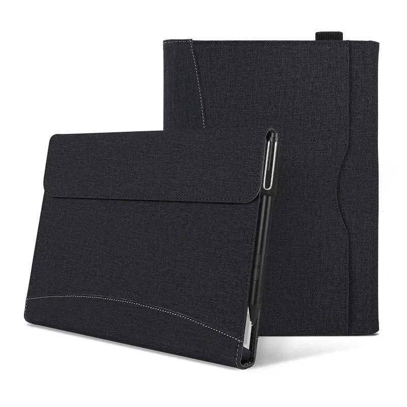 

Exquisite Splicing Cloth Wove Tablet Case for Microsoft Surface Pro 8 7 Plus 6 Laptop Sleeve Notebook Cover Stand