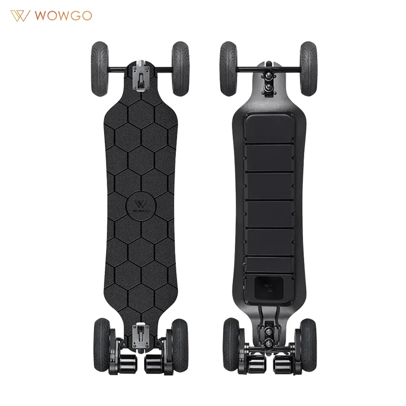 

2023 Hot Sale Professional ESK8 Off-road and Cloud Wheels WowGo AT2 Longboard Electric Skateboard