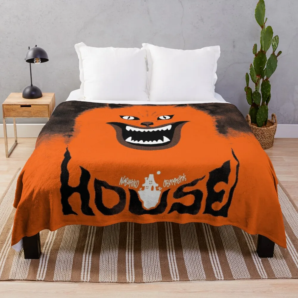 

Hausu ( Retro Japanese Horror Movie Bunk Beds Sofa Custom Blanket Designer Blanket Fuzzy Blanket Throw Blankets