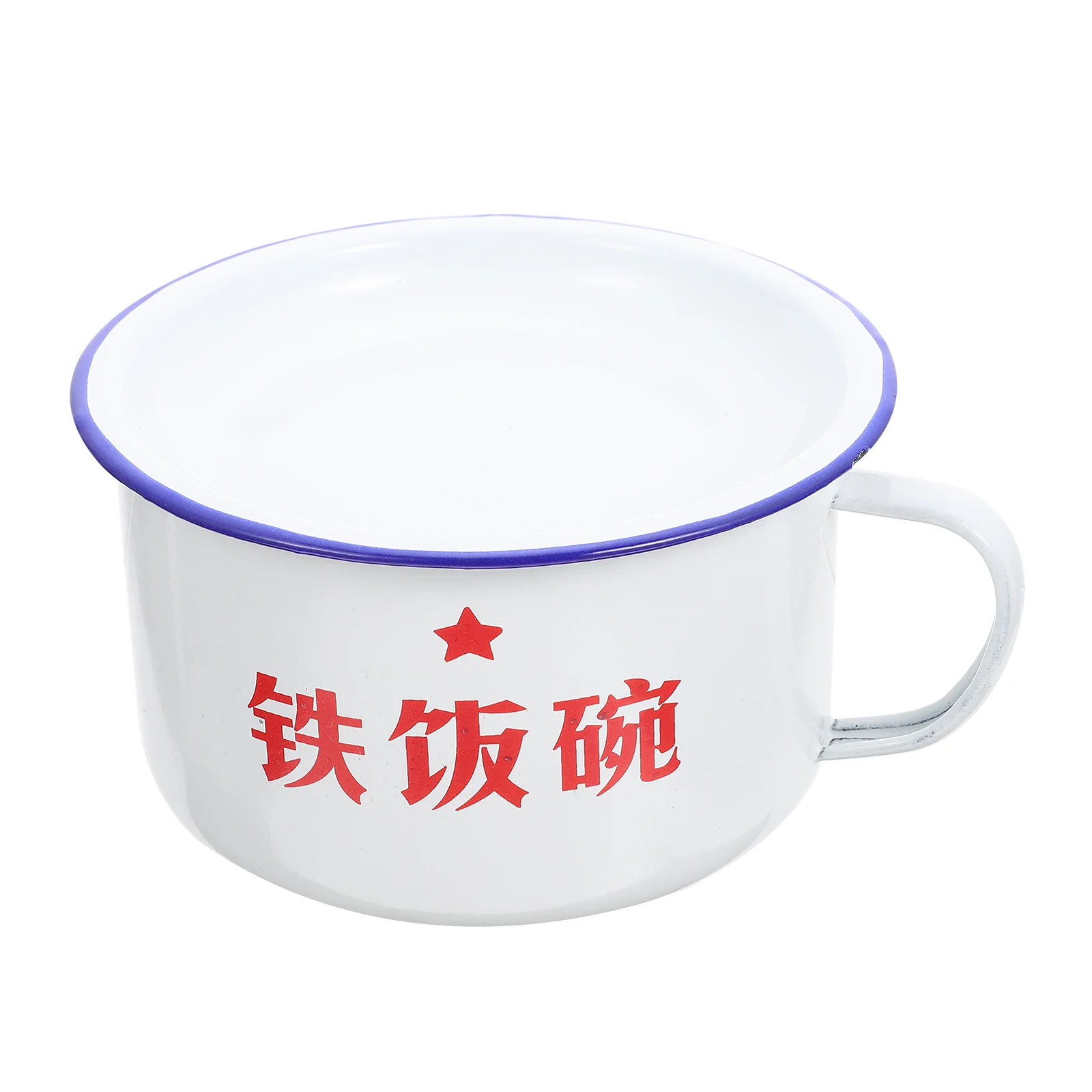 

1 Набор, вместительная эмалированная чашка в стиле ретро