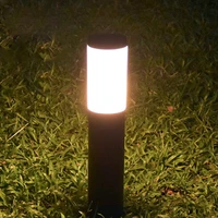 led solar lawn lamp light controlled automatic sensing pathway lights waterproof garden decor for outdoor landscape yard patio