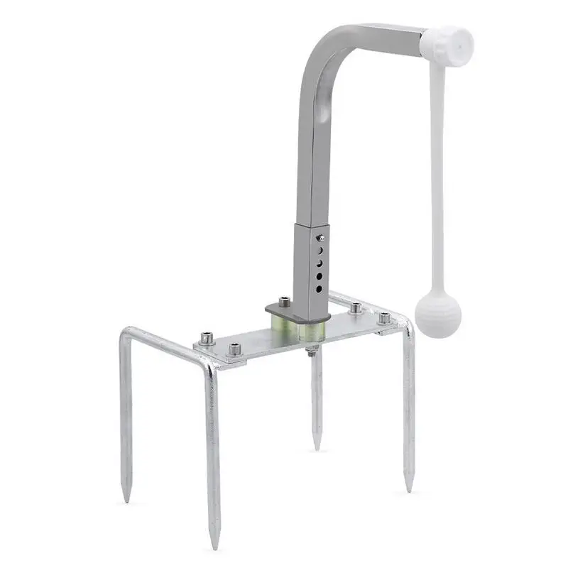 

Golf Swing Trainer Aid Equipment Golf Simulator Hitting Ball Swing Training Aid 5 Height & Rotating Ball Golf Swing Hitting