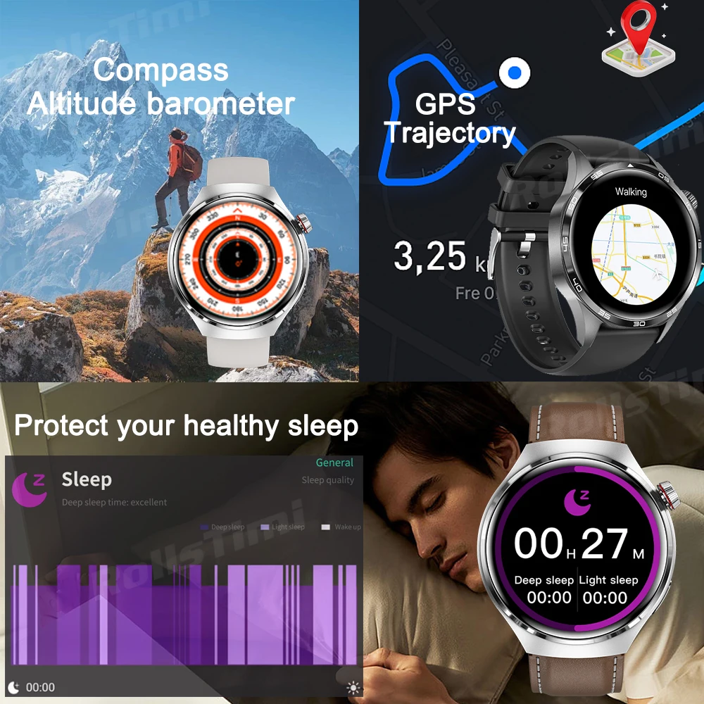 Мужские умные часы Bluetooth вызов 1 53 дюйма HD экран IP68 водонепроницаемые спортивные
