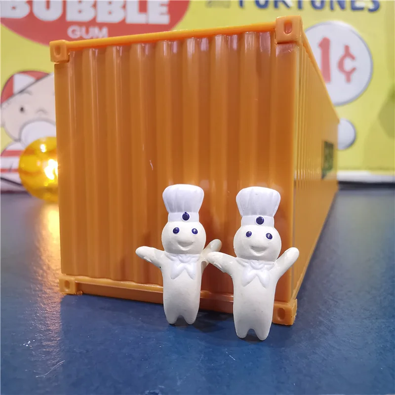 

Pillsbury Doughboy Figure Mascot Doll Ornament Accessories Tabletop Decoration Children Present