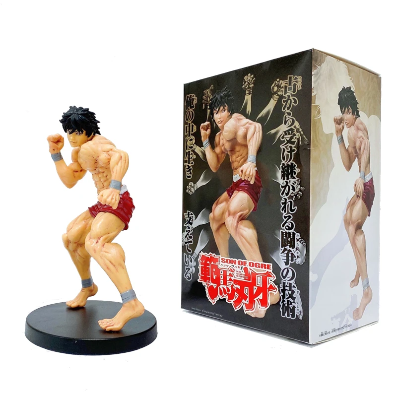 

Фигурка Hanma Baki, 15 см, сын огра, Новое поступление, фигурки аниме, модель, орнамент, коллекционная фигурка Hanma Baki