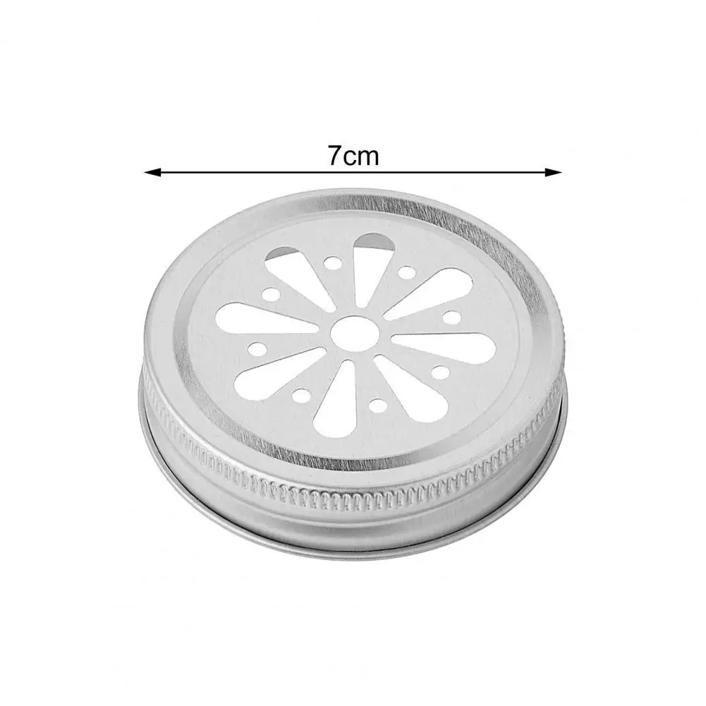 

10Pcs Storage Can Lids Excellent Lightweight Polished Surface for Shop Spice Jar Lids Mason Jar Covers