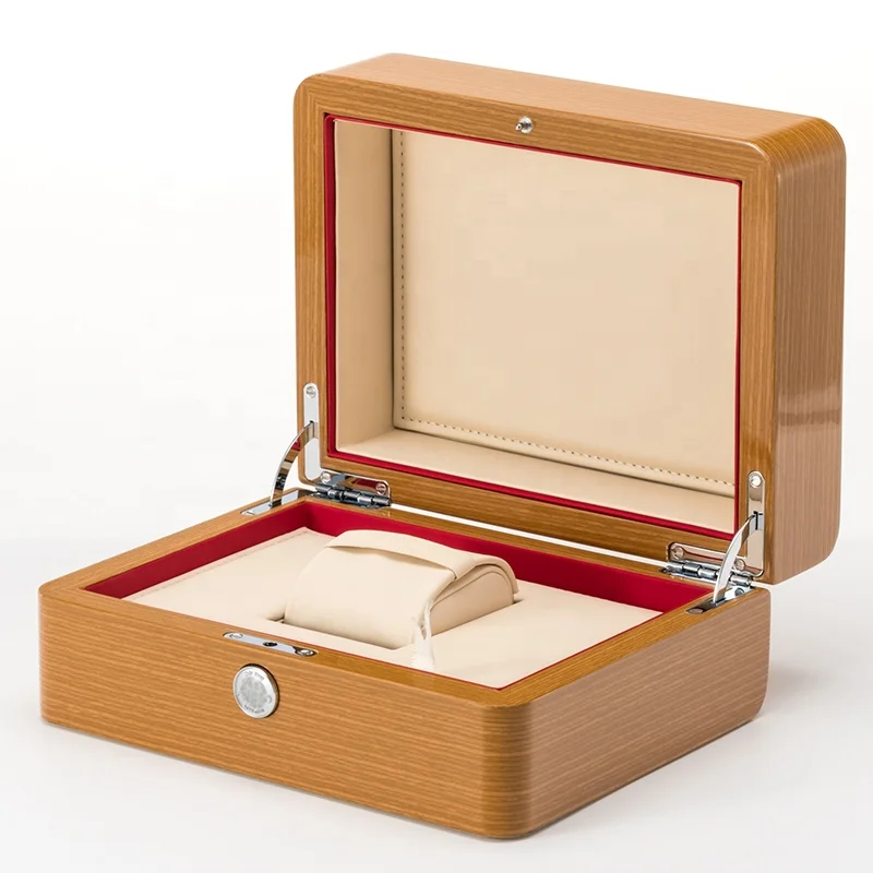 

Classic Brand watches box square Wood booklet card tags and papers in english Original Inner Outer Men Wristwatch boxs