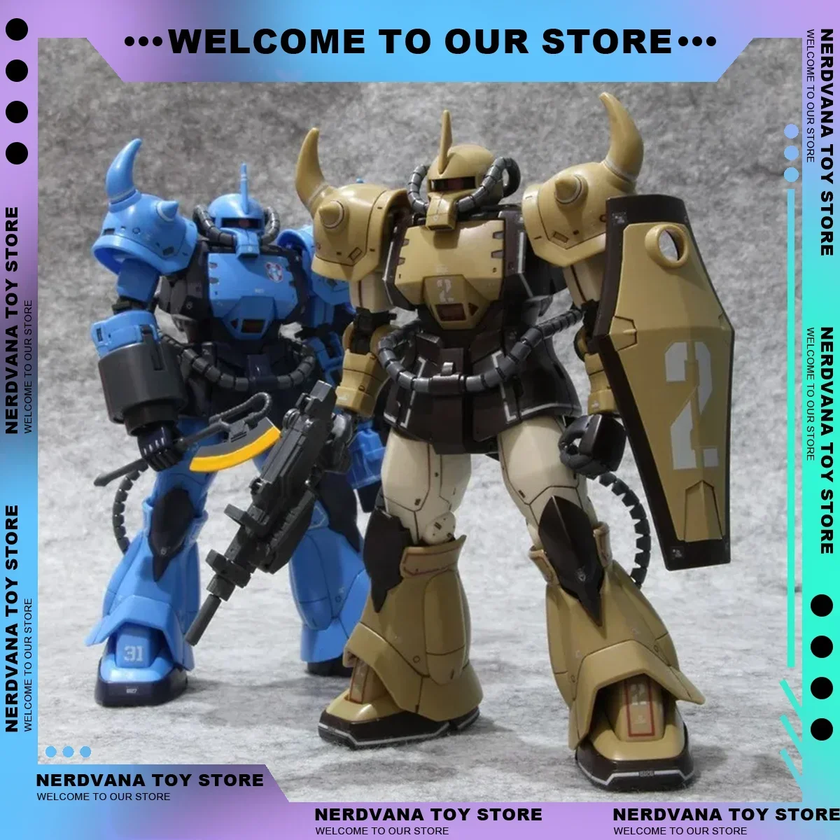 Bandai WEIMEI сборная модель комплект прототип Gouf GTO MSD мобильный демонстратор песочный