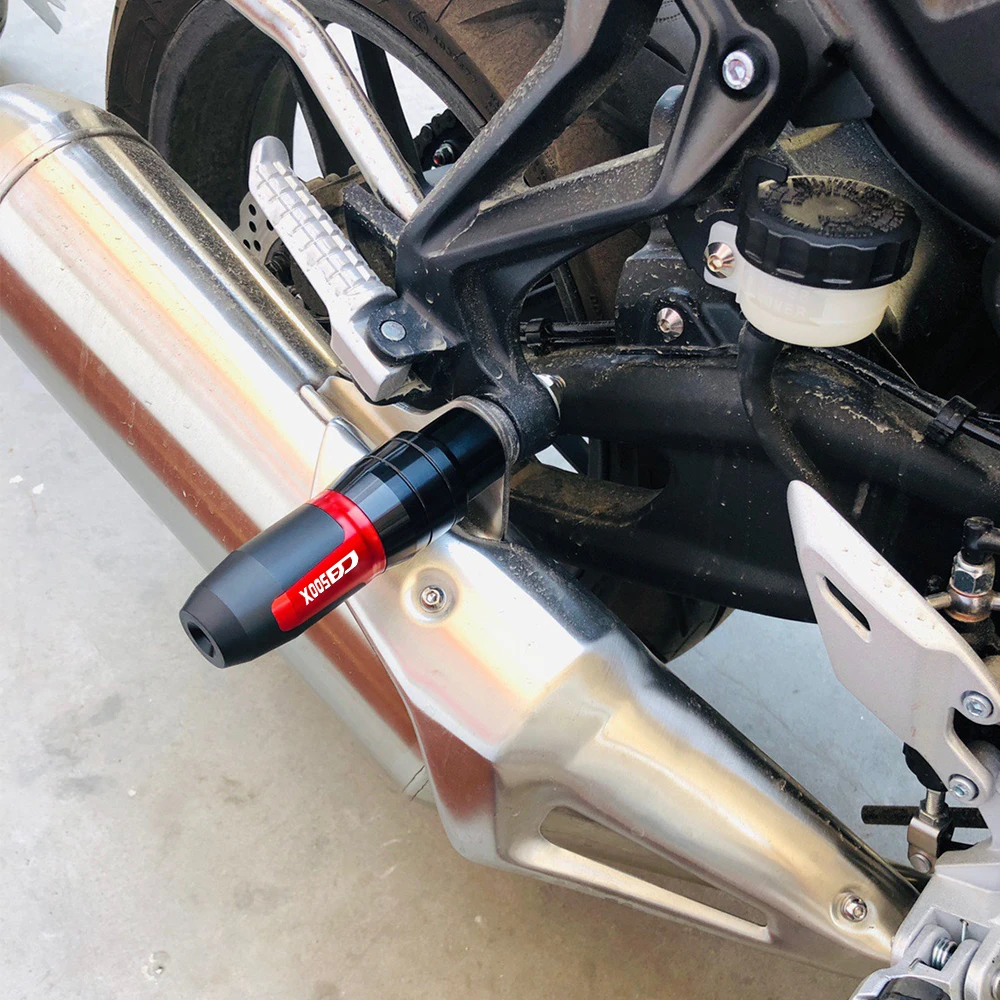 

Аксессуары для мотоциклов Honda CB500X 2013 2014 2015 2016 2017 2018 CNC слайдеры выхлопной рамы противоударные Прокладки Защита от падения