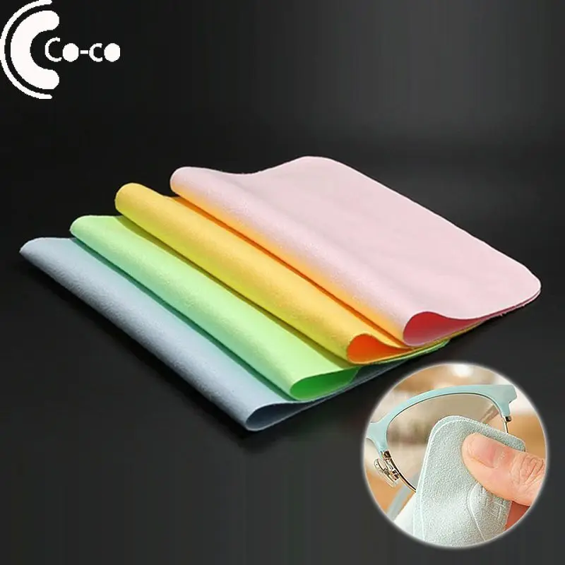 

10 шт., салфетки для чистки очков, из микрофибры