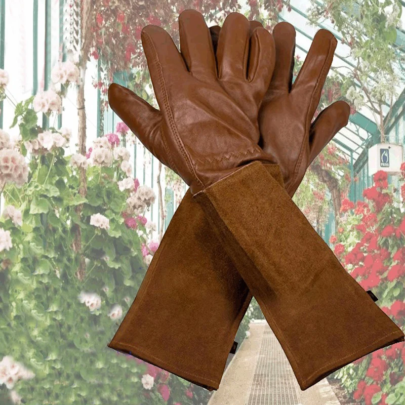 Новые садовые перчатки розы кактусы шипы для обрезки устойчивые к порезам