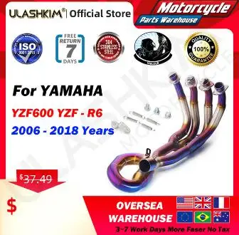 

Соединитель R6 для выхлопной трубы мотоцикла Yamaha R6 1998-2005