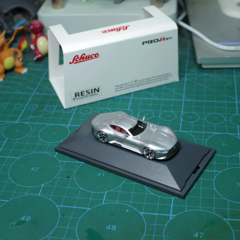 

Модель Schuco 1/64 BENZ VGT, серебряная фотоколлекция, подарок с орнаментом