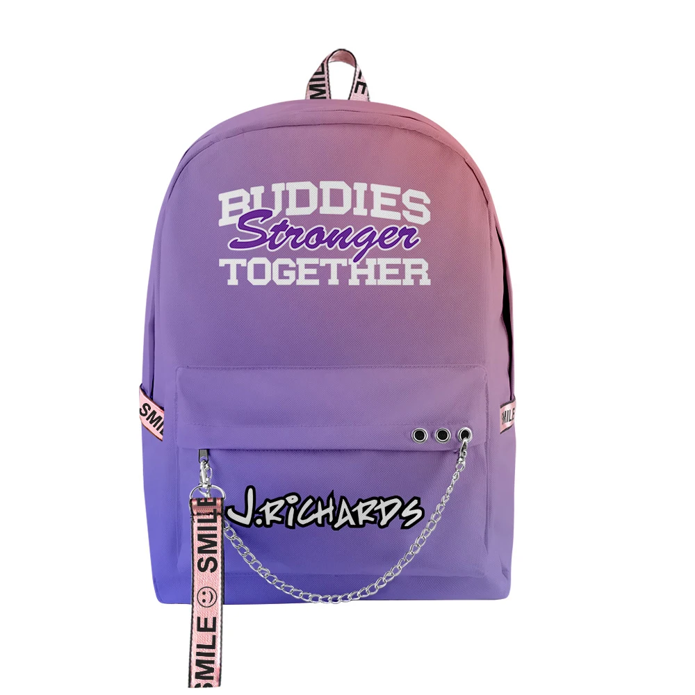 

Kawaii Youthful School Bags Unisex Josh Richards Travel Bag 3D Print Oxford Waterproof Notebook Trendy Shoulder Backpacks