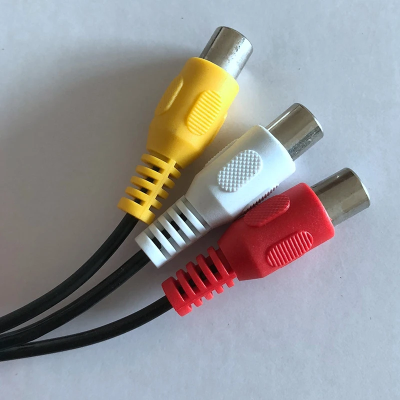 1 шт. AMI AUX кабель-адаптер 3RCA DVD-видео аудио входной провод для A3 A4 A6 A7 A8 Q5 Q7 R8 MMI