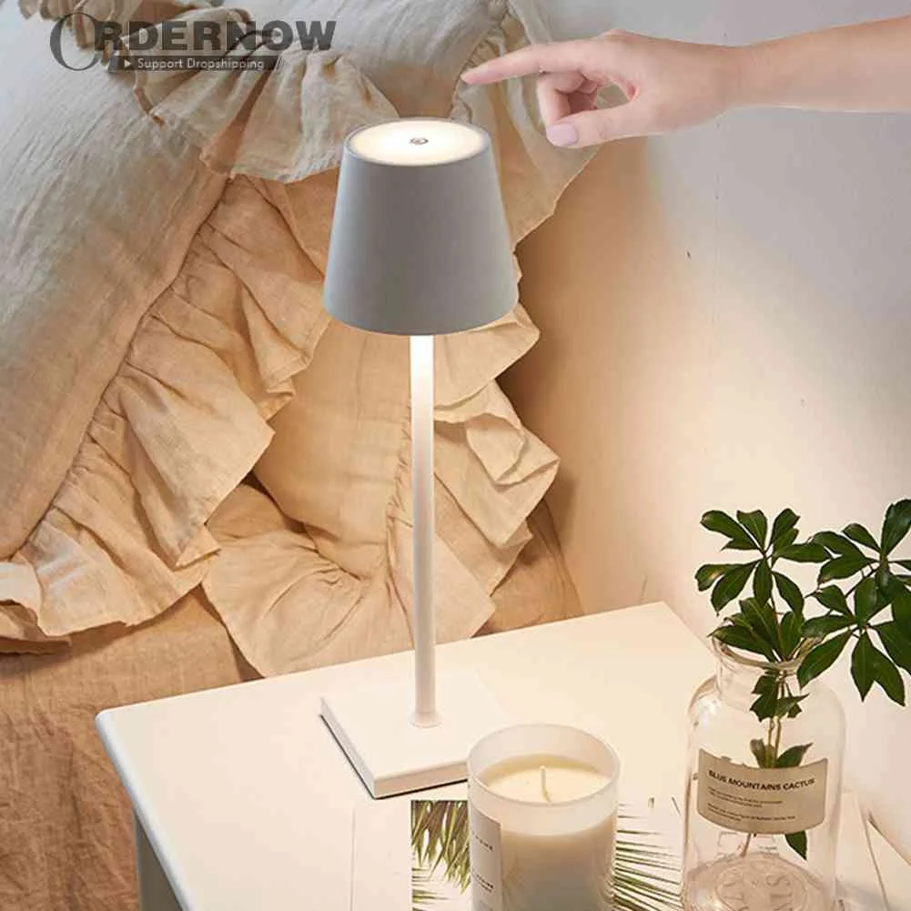 

Сенсорный экран Сенсор настольная лампа бары Кофе Гостиная Спальня прикроватный ресторан светильник креативные настольные лампы для дома...