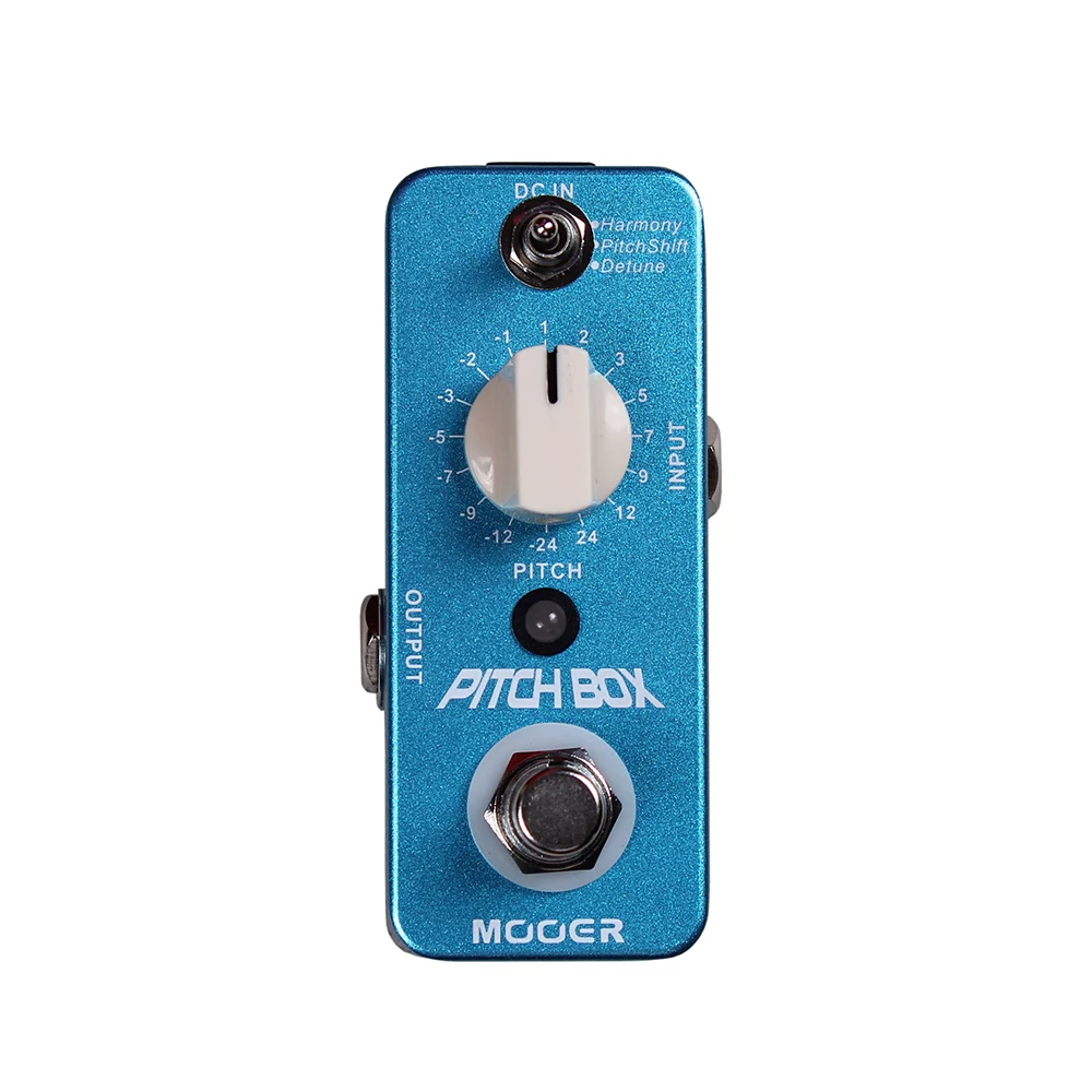 

MOOER Pitch Box Guitar Effect Pedal Transpose 3 Effects Modes Harmony Pitch Shift Detune True Bypass Electric Guitar Accessories