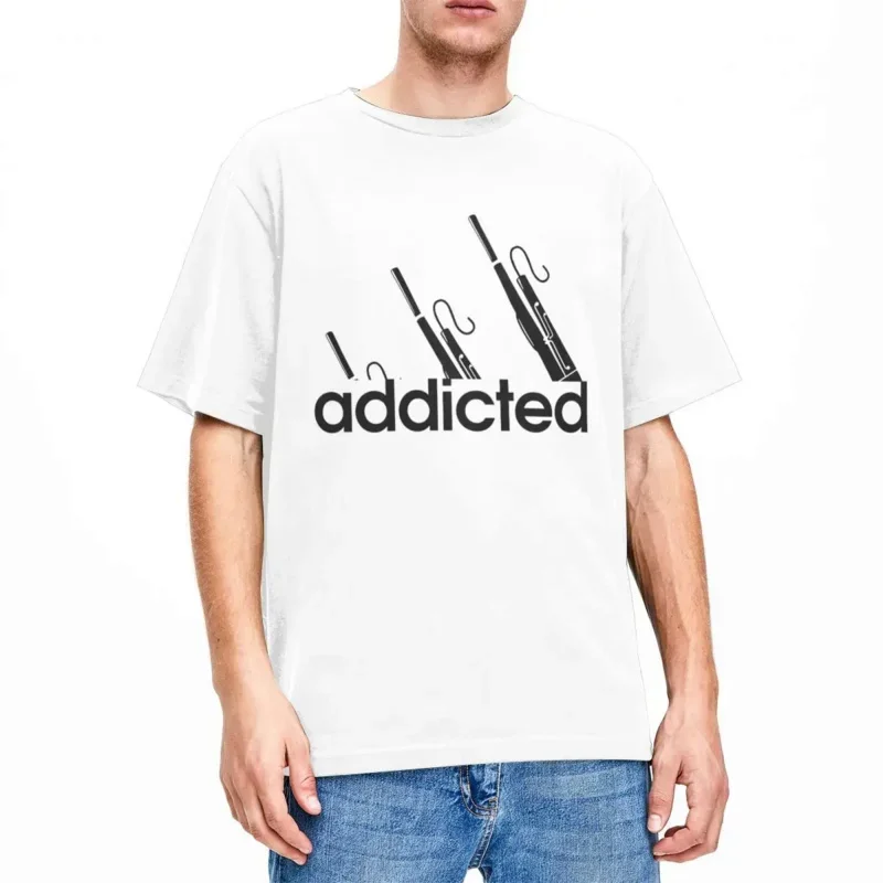 Рубашки с принтом для мужчин и женщин Bassoon музыкальный аксессуар подарок