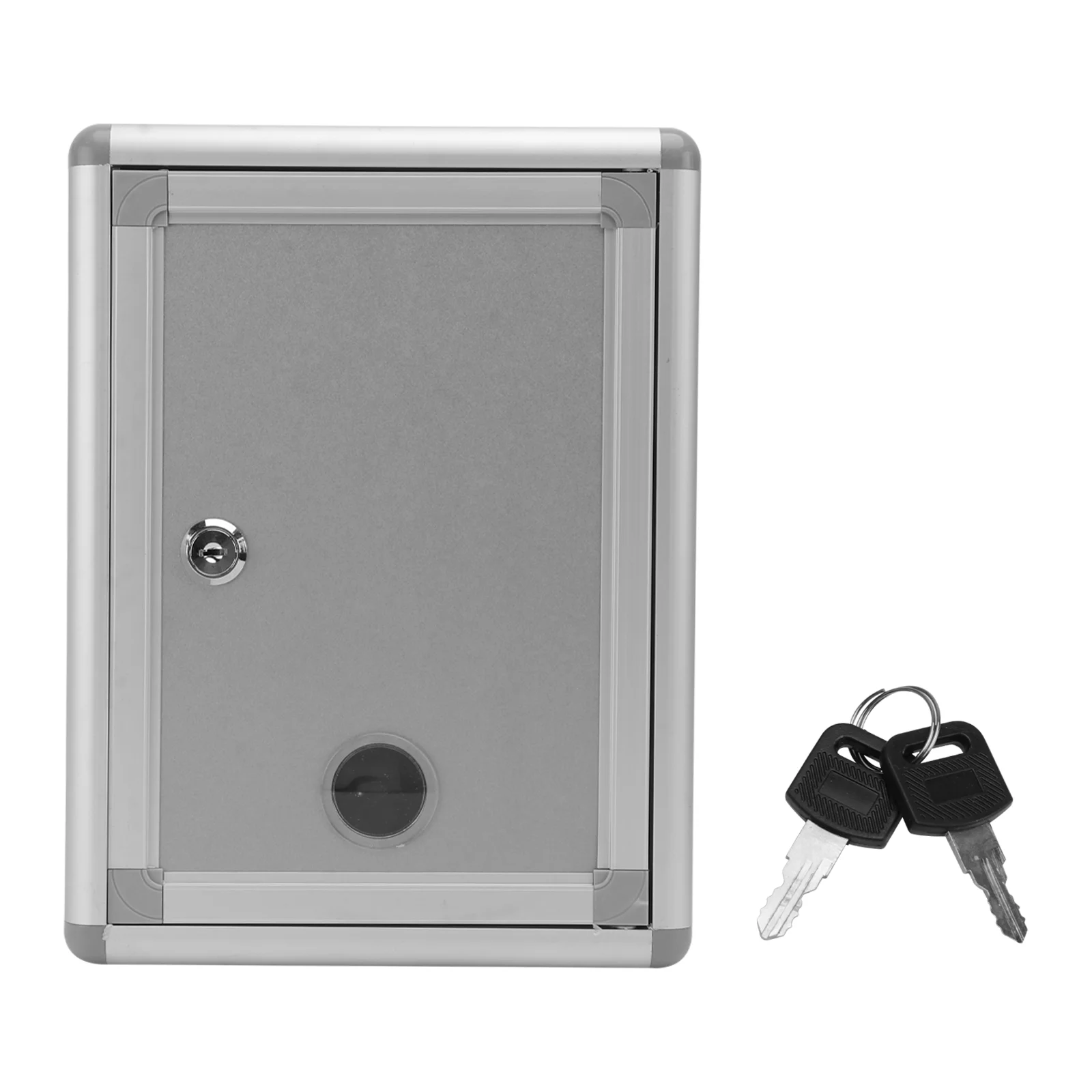 

Box Suggestion Lock Mailbox Wall Locking Complaint Key Donation Ballot Stand Mount Alloy