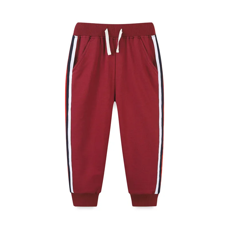 

Jumping Meters New Arrival Full Length Boys Girls Sweatpants Drawstring Hot Selling Trousers Baby Clothes Children's Pants