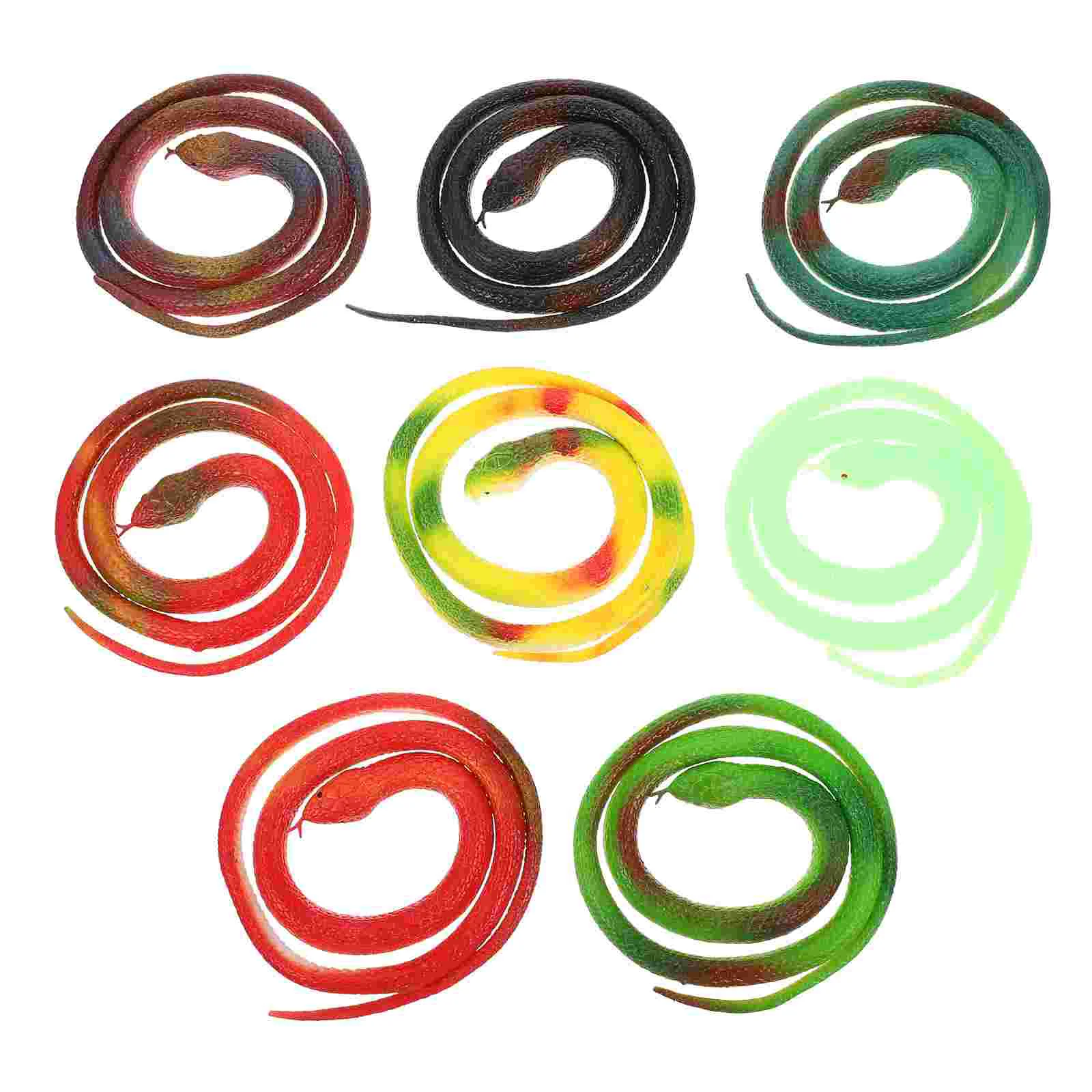 

Snakehalloween Fake Toys Prank Props Prop Rubber Scary Lifelike Trick Snakes Simulation Model Tricky Insects Bugs Or Treat
