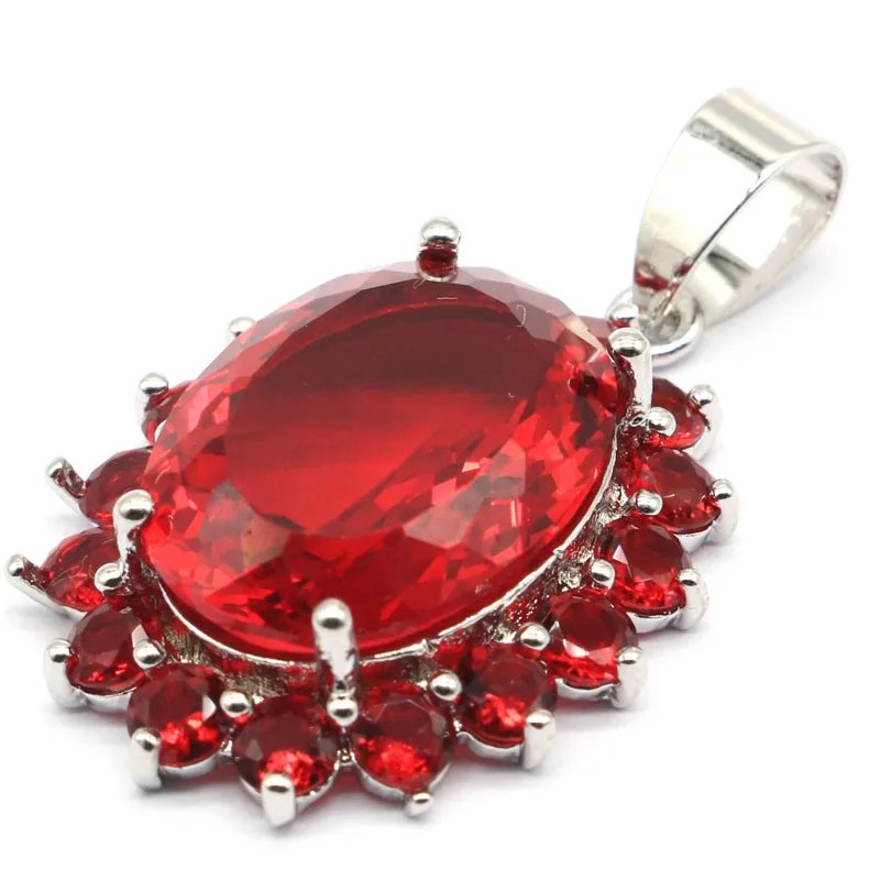 36x21 мм богемный дизайн большая капля драгоценный камень создан Парижский красный
