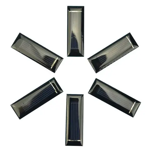 1 шт. 0,5 В 100 мА солнечная панель мини солнечная система DIY модуль для батареи сотовый телефон зарядные устройства портативный солнечный элемент