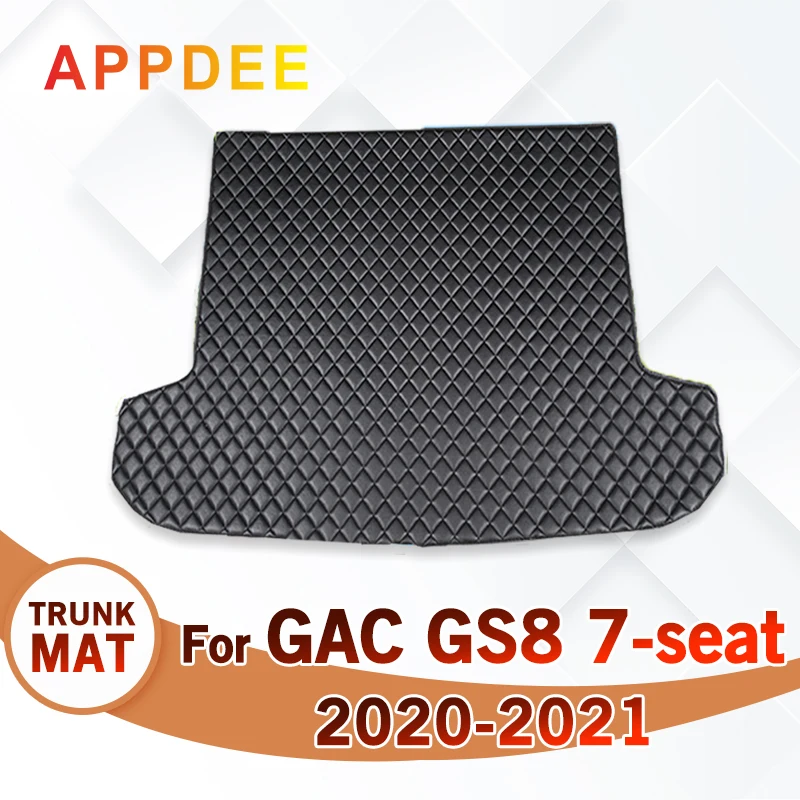 

Автомобильный коврик для багажника для GAC Trumpchi GS8 7-Seat 2020 2021 пользовательские автомобильные аксессуары автомобильное украшение интерьера