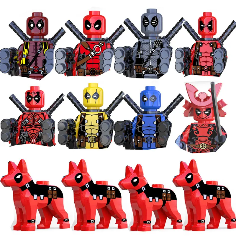 Куклы из м/ф Дэдпул мини Экшн-фигурки героев мультфильмов игрушки в сборе для