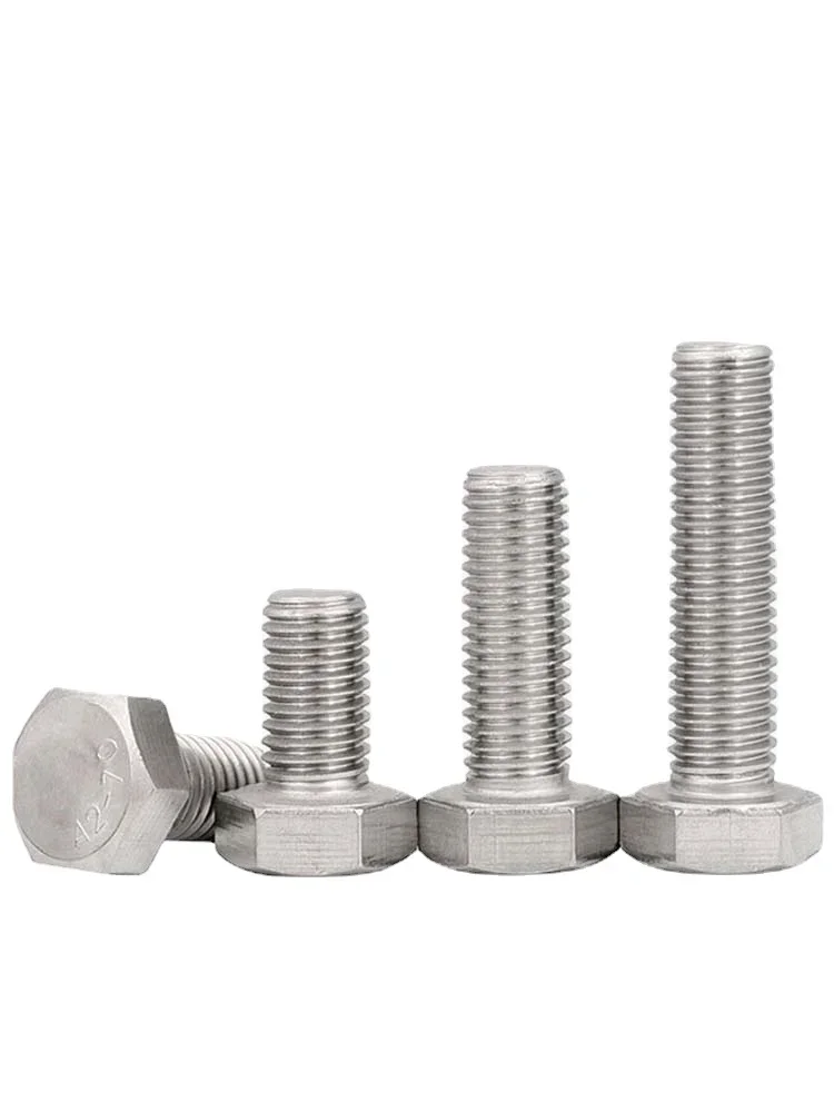 5 шт. M8 M10 304 шестигранный винт из нержавеющей стали болт гайка фитинговый L = 16-55 мм