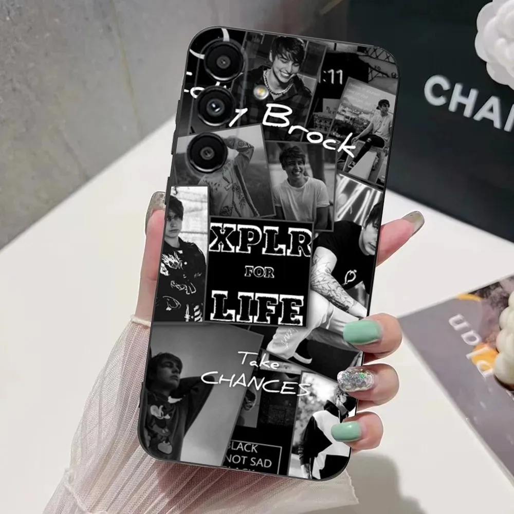 Чехол для телефона S-Sam и colby XPLR Samsung S24 S21 S22 S23 S30 Ultra S20 Plus Fe Lite Note 10 9 черный мягкий