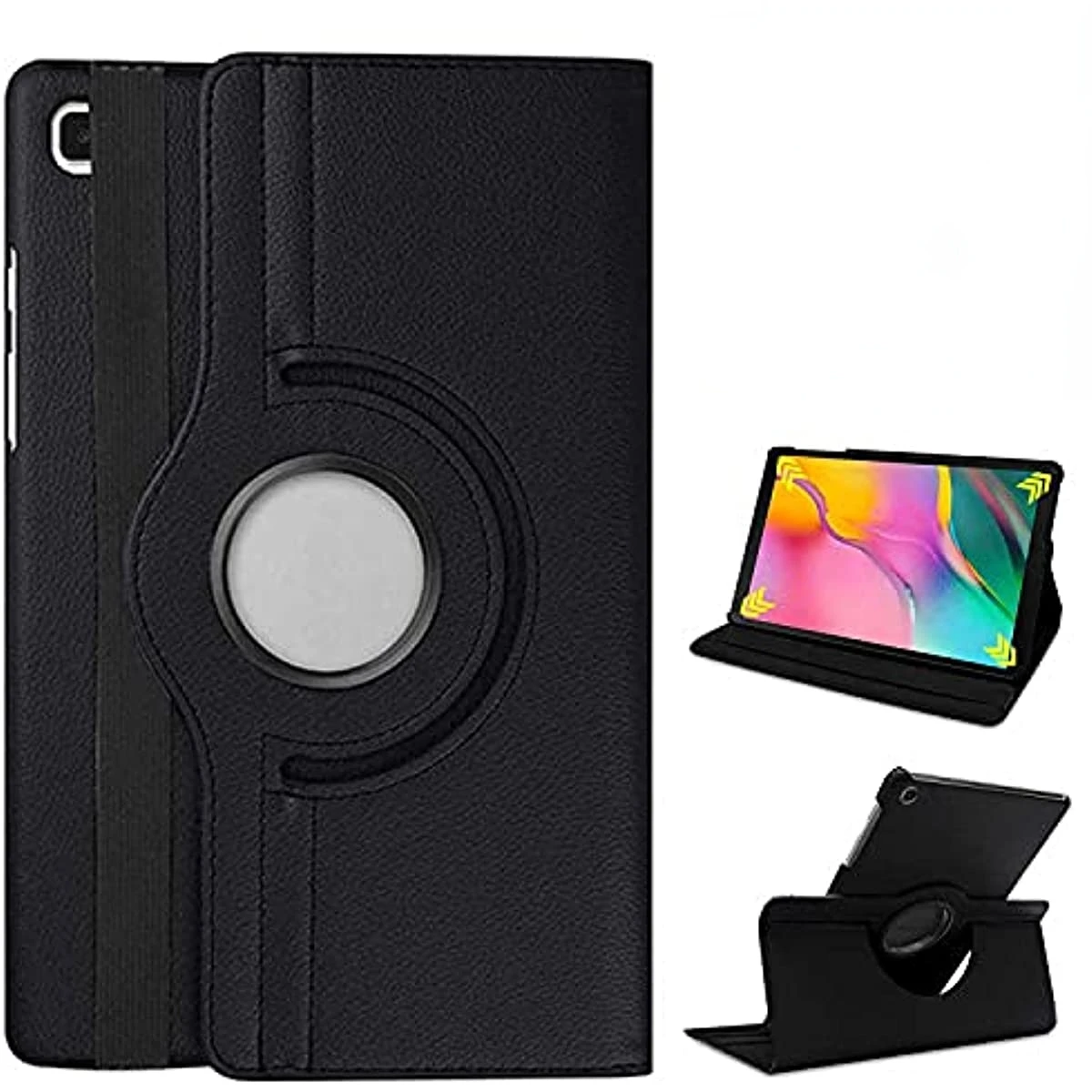 

360 Degree Rotating Case for Samsung Galaxy Tab S5e 10.5 2019 SM-T720 T725 Tablet Folding Stand Smart Book Cover Auto Sleep/Wake