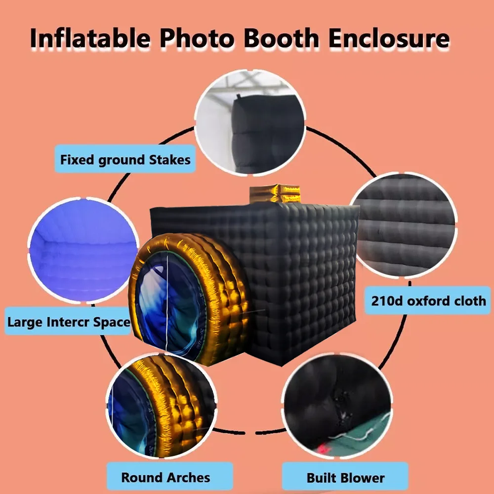 JAIN форма камеры надувная фотобудка палатка свадебная для свадебной рекламы