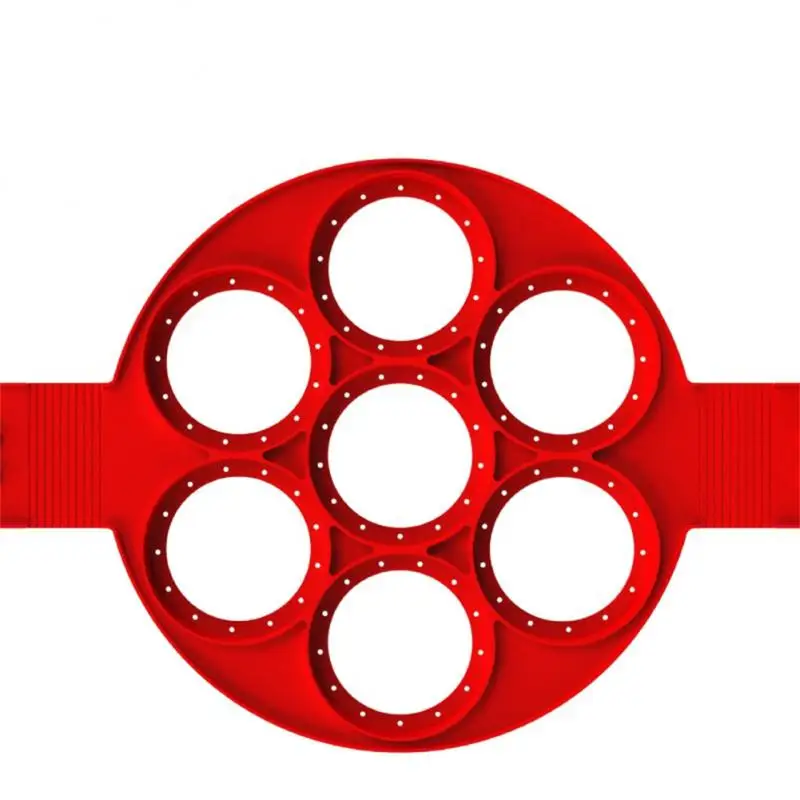 

1Pcs Silicone Non Stick Fantastic Egg Pancake Maker Ring Kitchen Baking Omelet Moulds Flip Cooker Egg Ring Mold Bakeware Tools