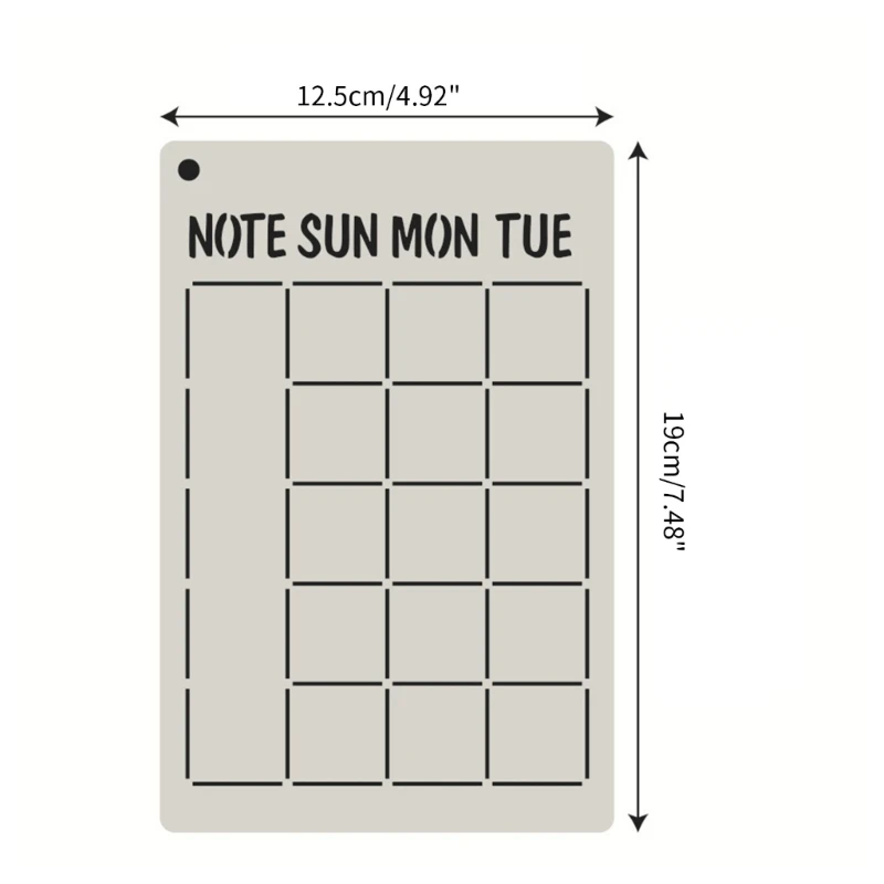 20 шт. шаблоны для журналов трафарет скрапбукинга DIY ежедневник-планировщик